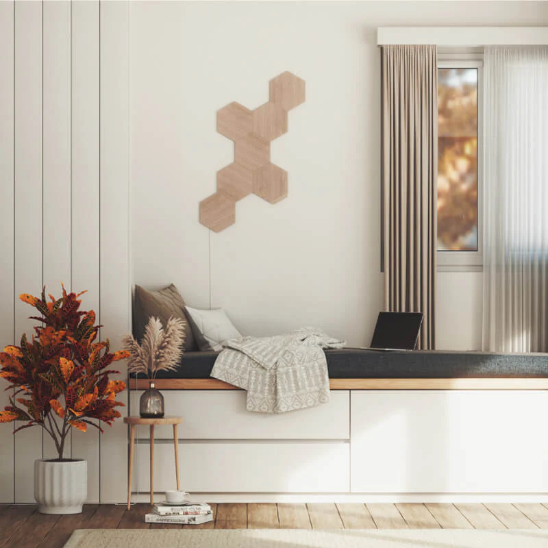 Elements Smarter Kit (10 panels)  | Birchwood Hexagons - Image 4