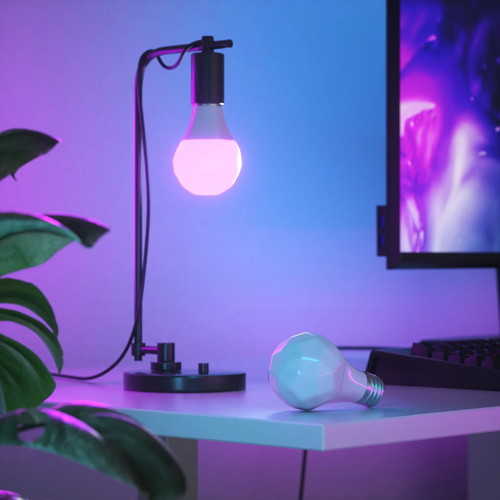 Matter Thread A19 Smart Bulbs (3 Pack) - Image 3