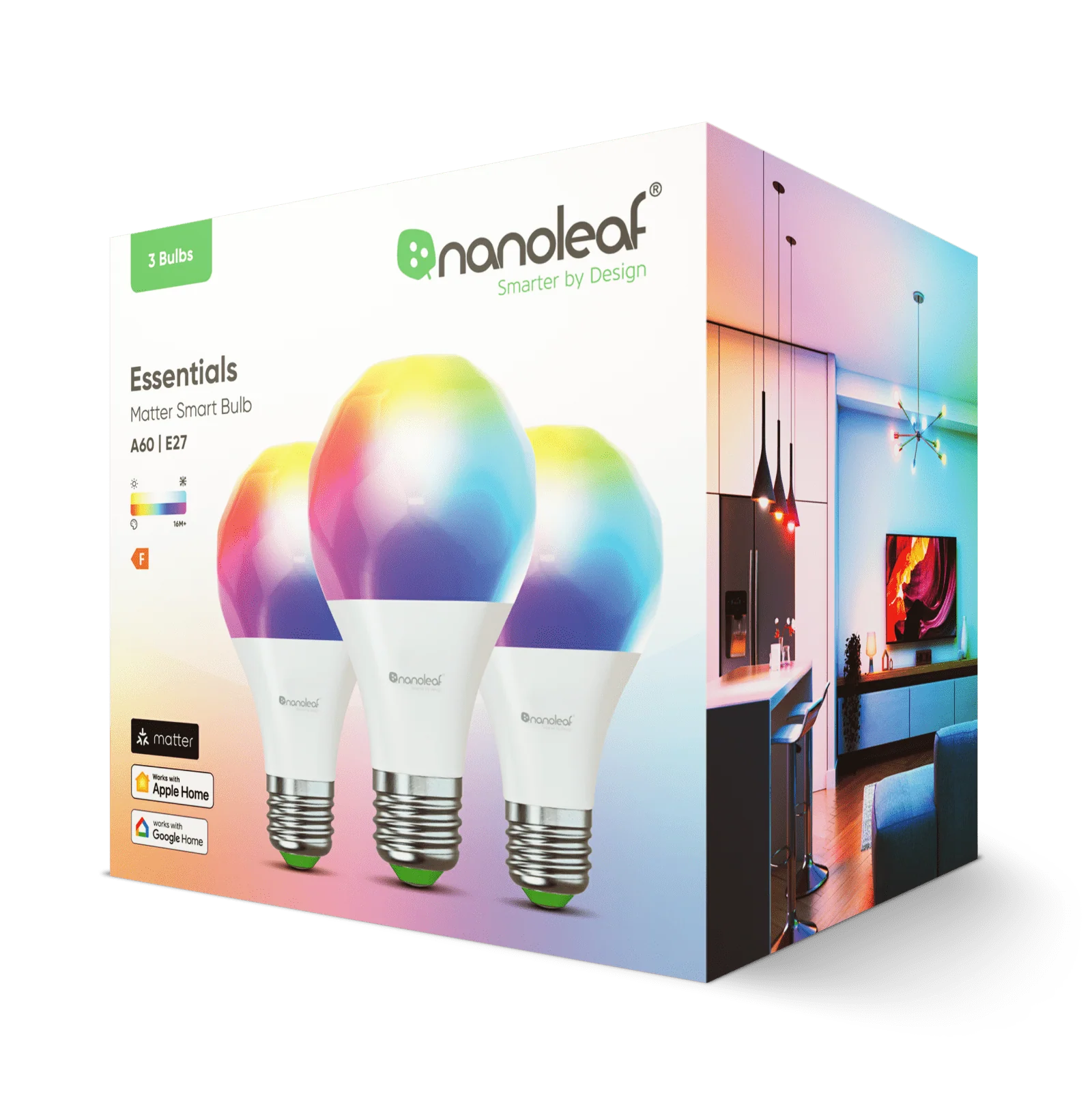 Matter Thread A19 Smart Bulbs (3 Pack) - Image 5