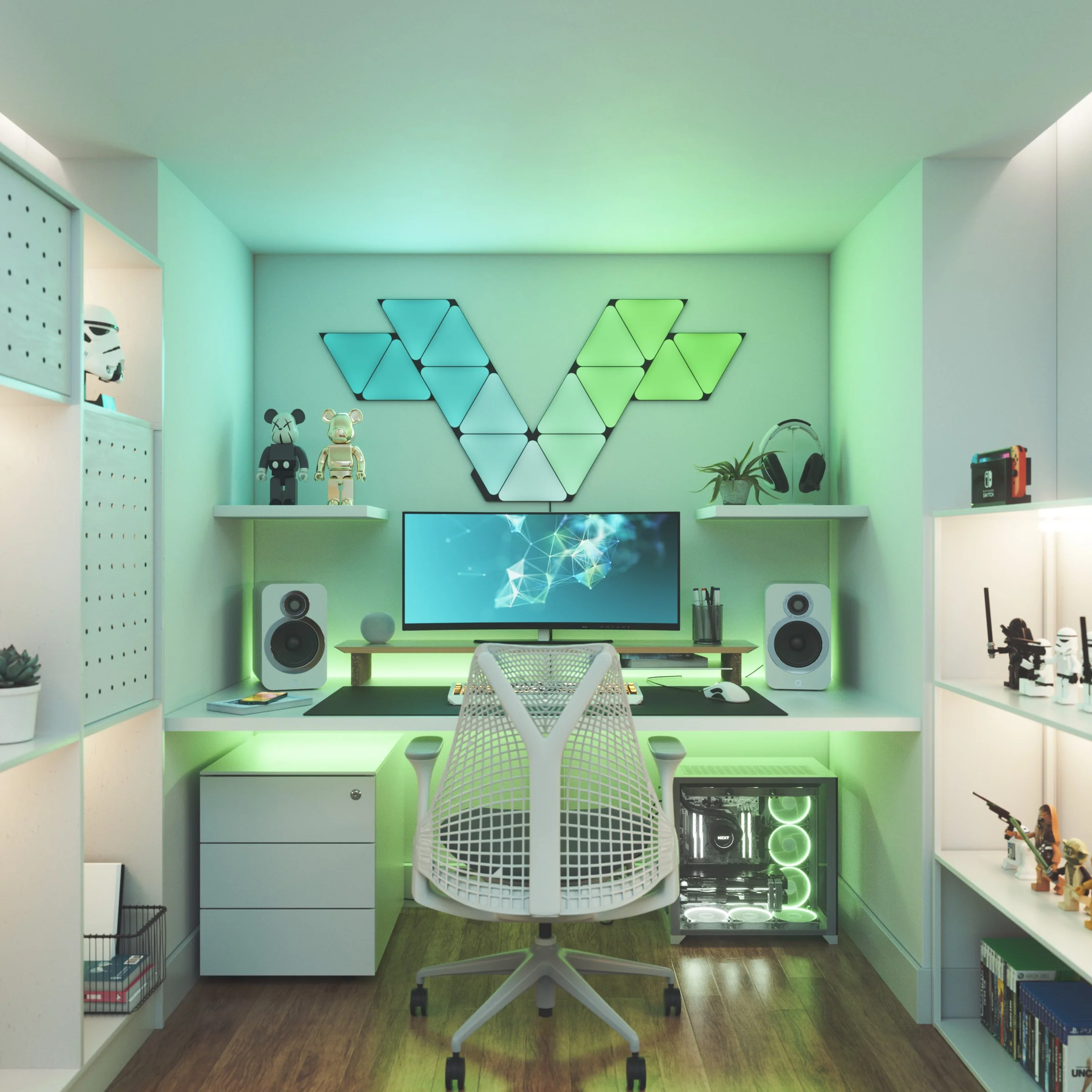 Shapes Limited Edition Ultra Black Triangles Smarter Kit (15 Panels) - Image 3
